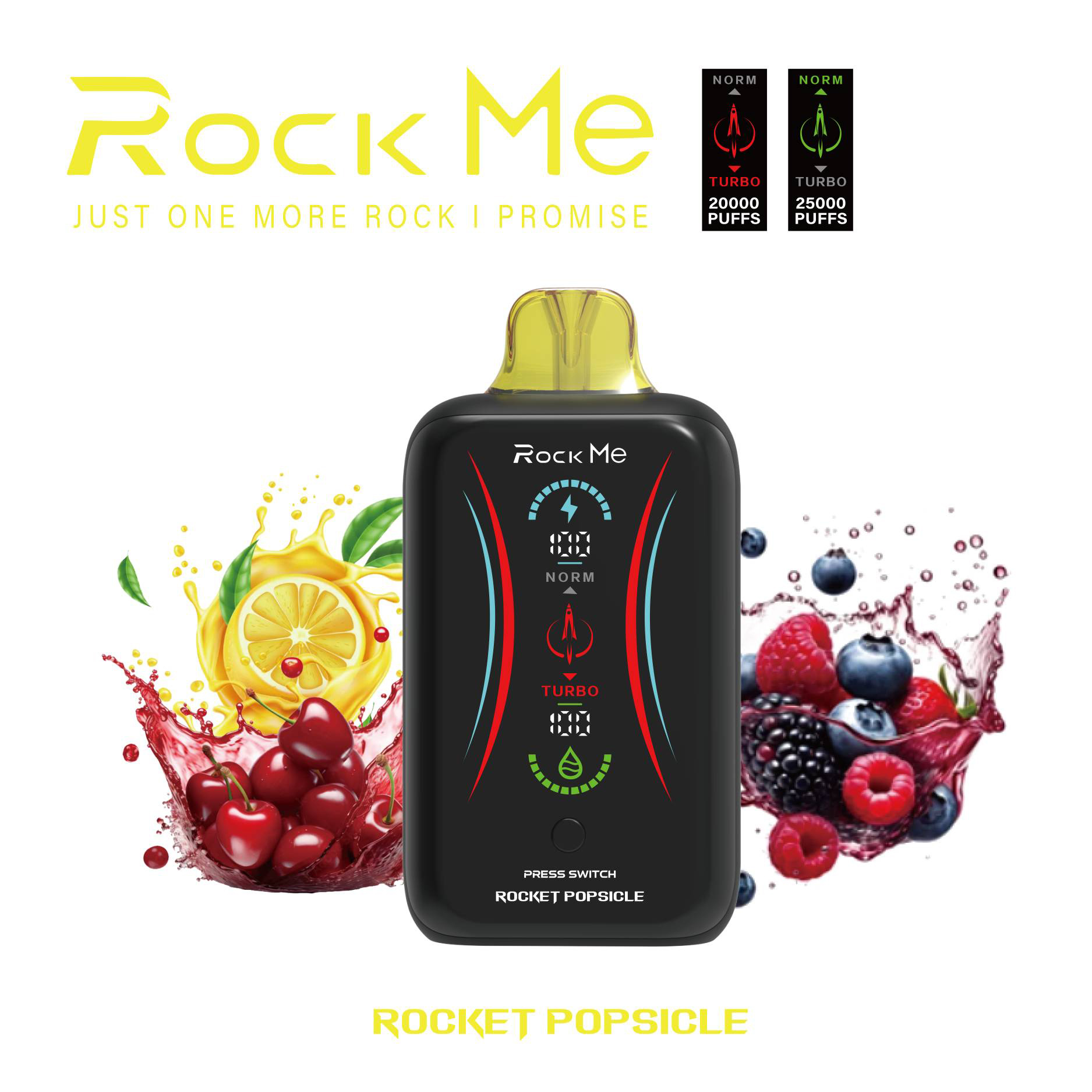 ROCK ME 25000PUFFS