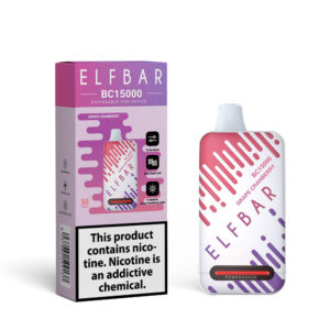 ELF BAR BC 15000 Grape-Cranberry Sour Apple Disposable Pod Device Wholesalers