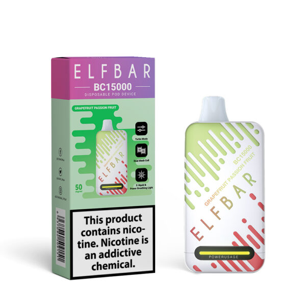 ELF BAR BC 15000 DISPOSABLE VAPE 15000 PUFFS